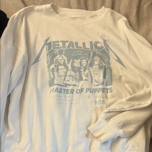 Metallica Graphic Sweatshirt